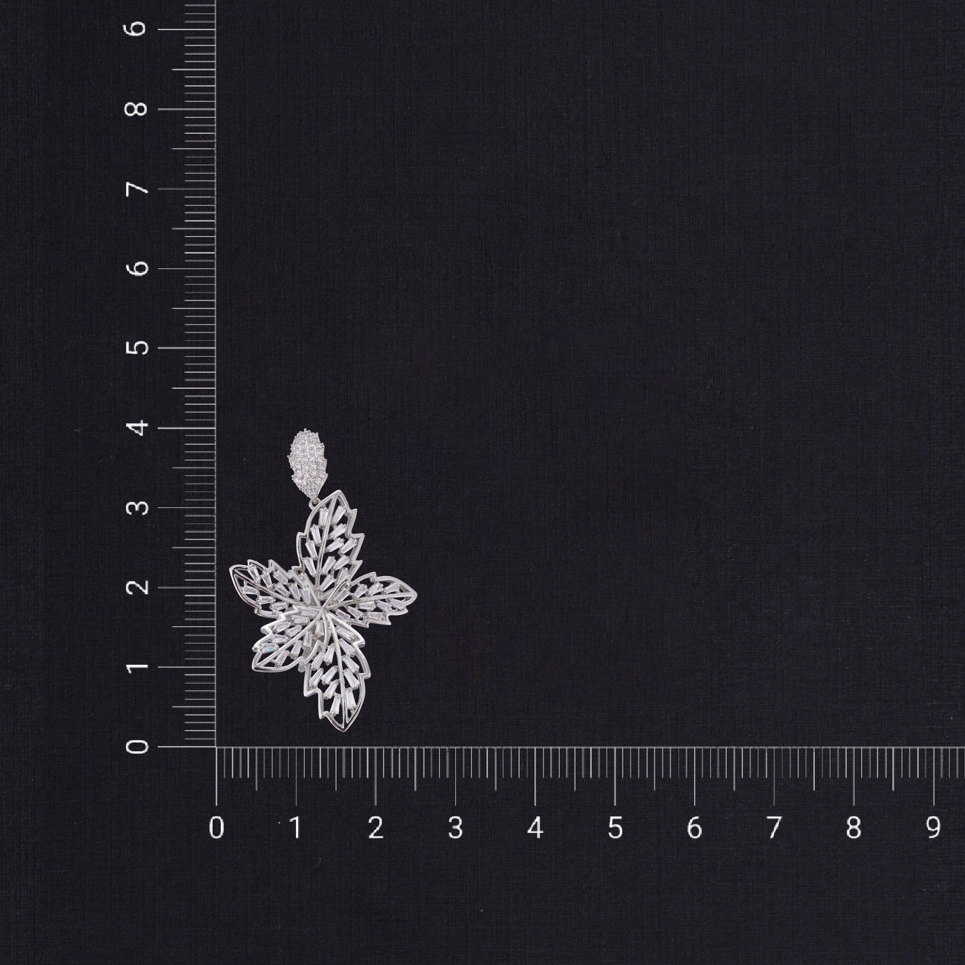 Women's Premium American Diamond Earrings.