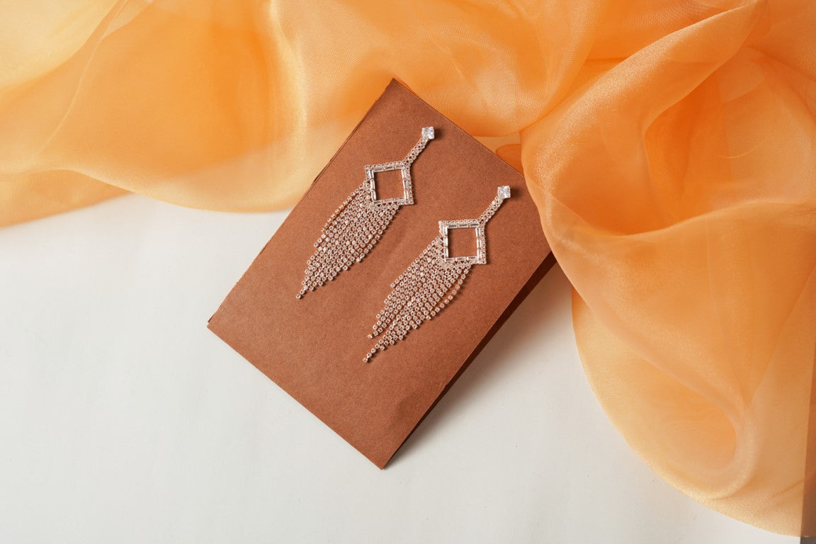 Party Wear Western Diamond Earring