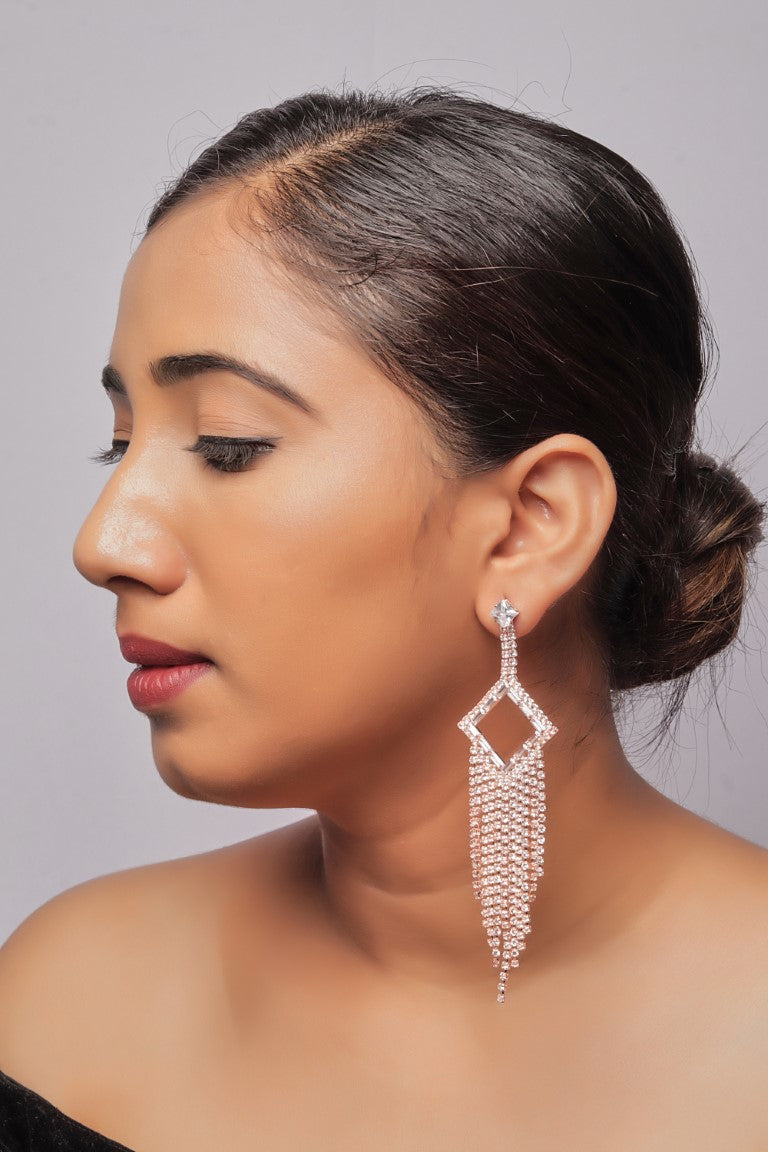 Party Wear Western Diamond Earring