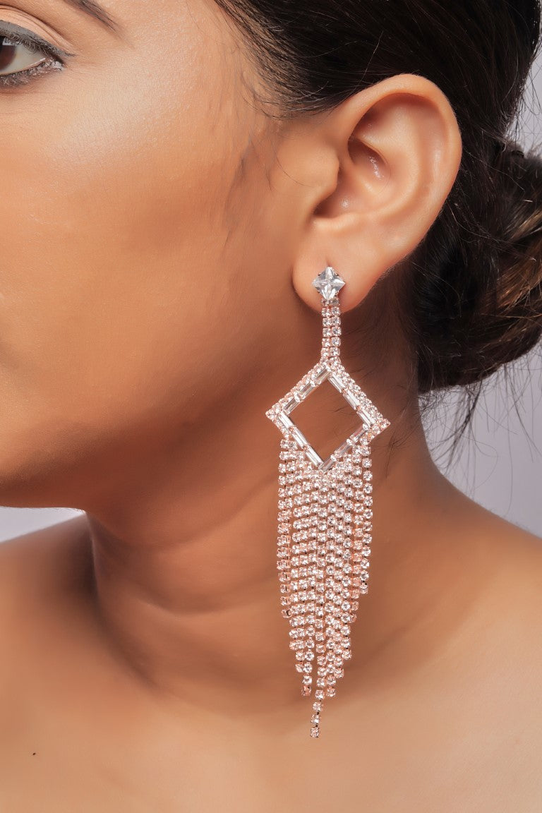 Party Wear Western Diamond Earring