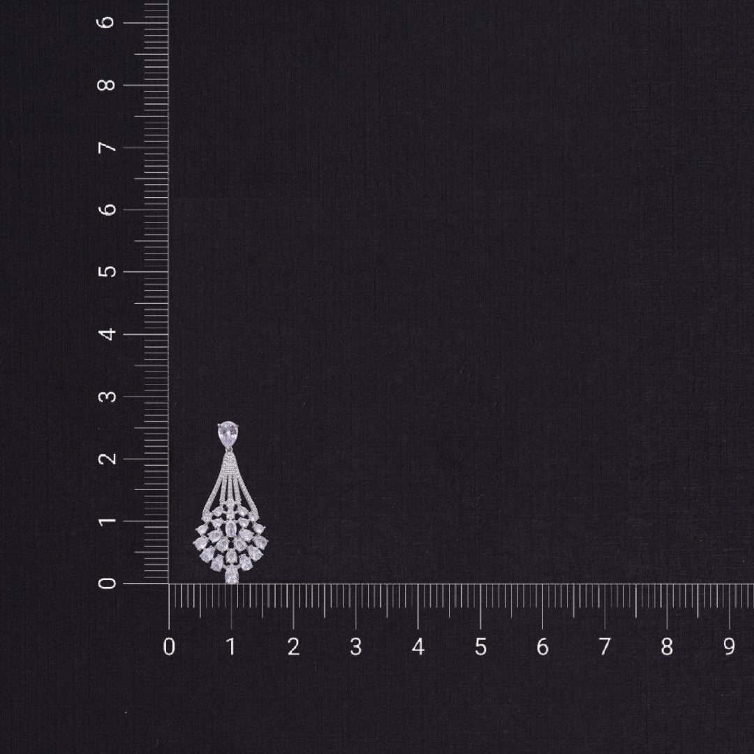 Women's Premium American Diamond Earrings.