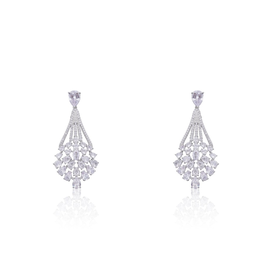 Women's Premium American Diamond Earrings.